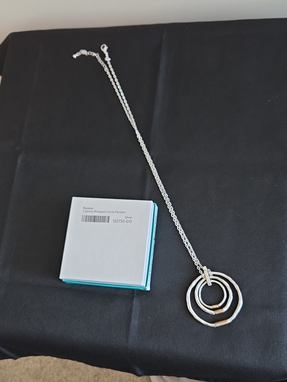 Molo for Stitch Fix Triple Circle Pendant Necklace